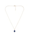 Collier Louane Moonstone orné de Lapis (Bleue) (3C/S396Bj)