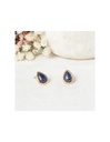 Boucles d'oreilles "Lola" Lapis (3E/A663Bj)