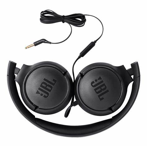 Casque JBL T500 Noir avec Fil (JBLT500BLK)