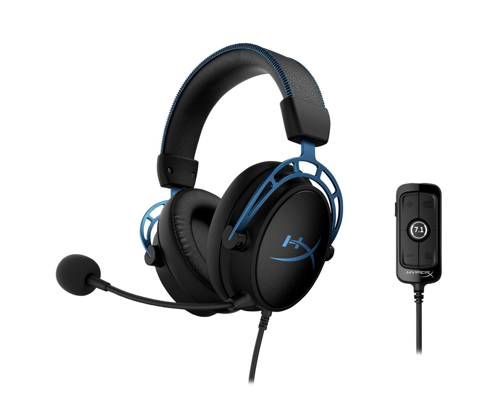 Casque filaire gaming avec micro HyperX Cloud Alpha S HX-HSCAS-BL/WW (4P5L3AA)