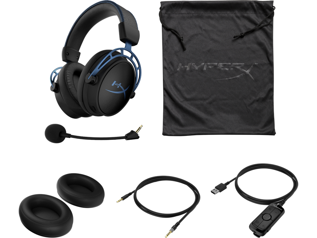 Casque filaire gaming avec micro HyperX Cloud Alpha S HX-HSCAS-BL/WW (4P5L3AA)