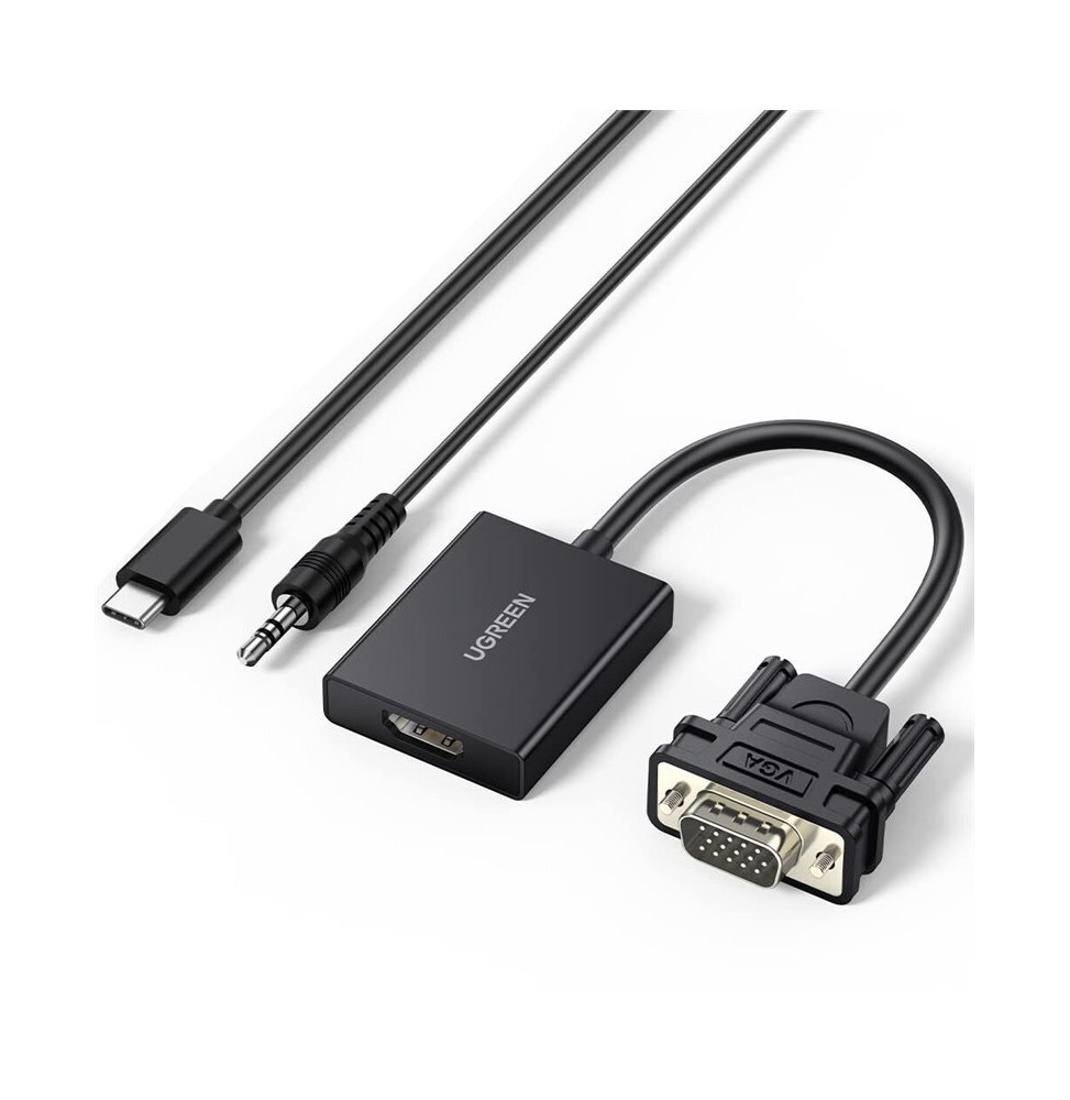 Adaptateur Ugreen VGA Male vers HDMI Female (50945)