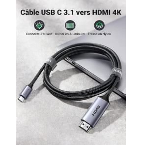 Cable Ugreen USB-C to HDMI (50570)