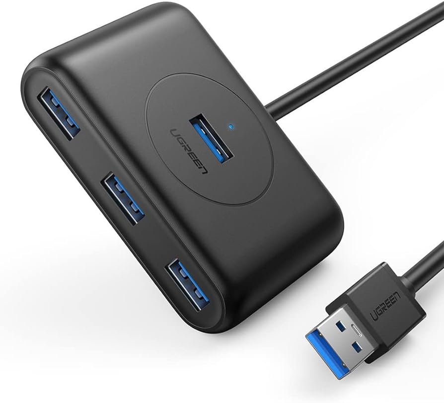 Adaptateur Ugreen HUB USB 3.0 vers 4 ports USB 3.0 4 en 1 0.5M (20290)