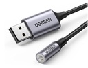 Cable Ugreen USB-A vers port audio jack 3.5 mm (30757)