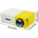Mini videoprojecteur YG300 LED 4K 1080P HDMI