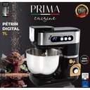 Prima Pétrin Robot Digital Semi-professionnel 7L Noir