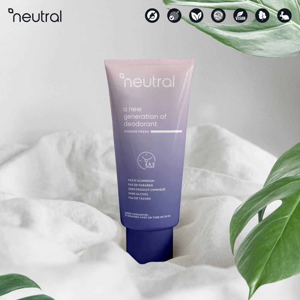 Neutral déodorant Crème Anti-Transpirant Powder Fresh