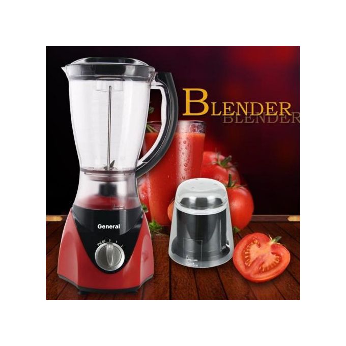 Blender General 1.5L puissant 350w avec moulin épice 2 in 1