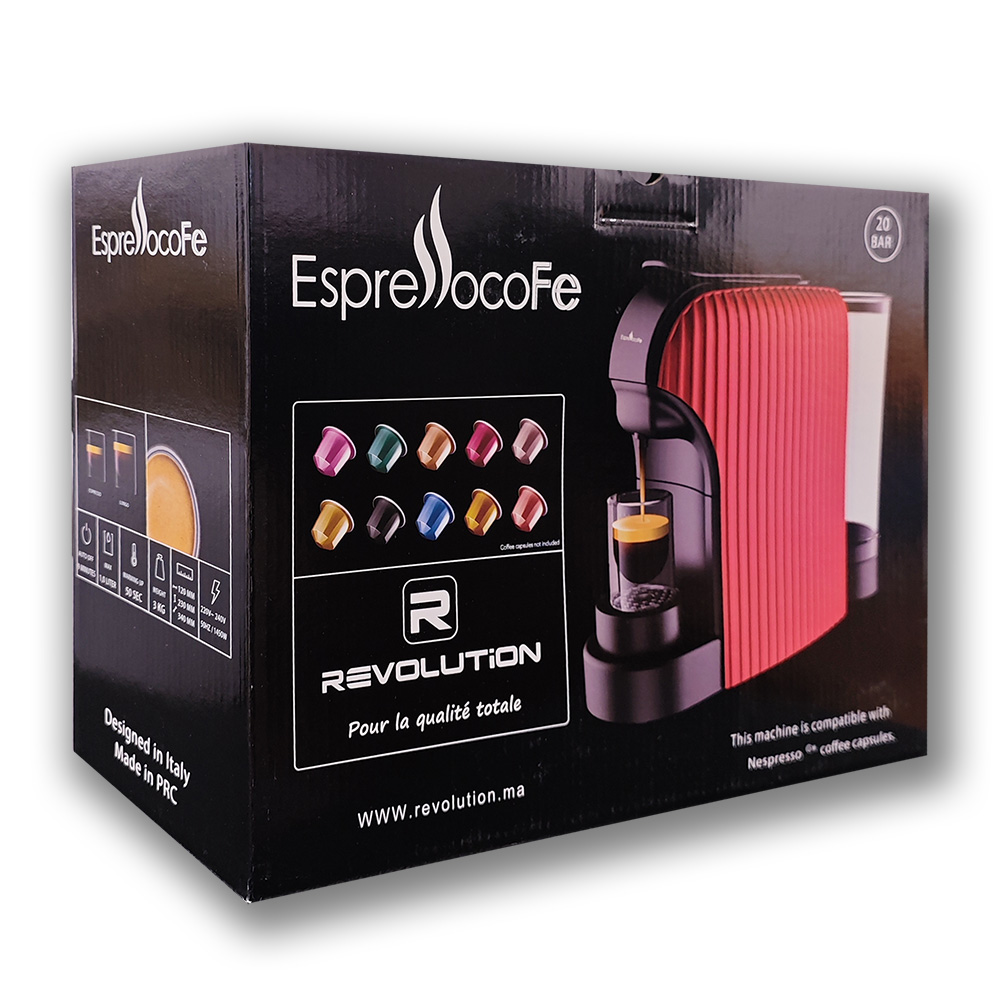 Revolution Machine à café EspressCofe à capsules Nespresso