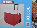 Fresh Glacière chariot 48L - Performance de froid 24h