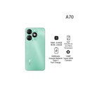 Itel A70 6.6" HD+ 12GB RAM(4+8) | 256GB ROM - 5000mAh | Field green