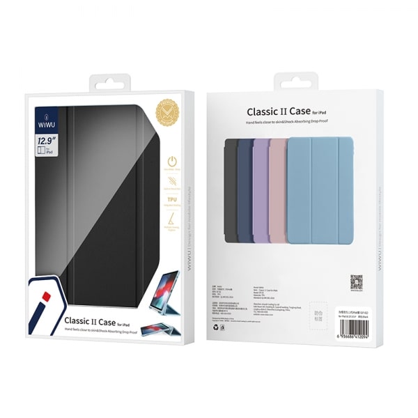 WIWU coque de protection Classic II pour iPad 10.2"/10.5 | Noir