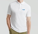 POLO LEGEND unisexe Blanc 100% cotton