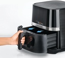 Black+Decker Aerofry Grand Digital Air Fryer, 5.6L 12 en 1 pavé tactile (AF5800-B5)