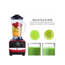 Blender moulin 2L 2000w Rouge Kenz