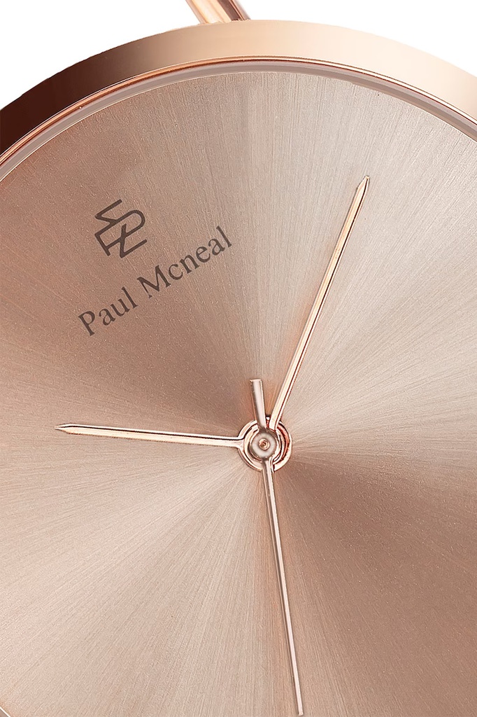 Montre Paul McNeal à quartz en acier (PAT-4414)