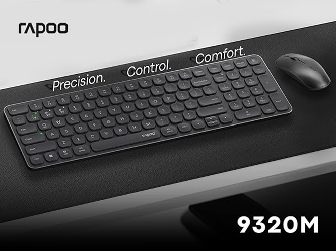 Rapoo 9320M Combo clavier/souris sans fil multimode ultra-slim