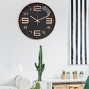 Horloge Murale Style Moderne Pandiani Chiffres en 3D