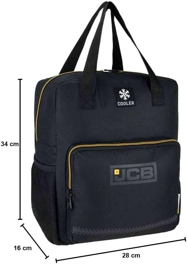 JCB Sac isotherme, sac à déjeuner, sac de voyage, poignée de transport