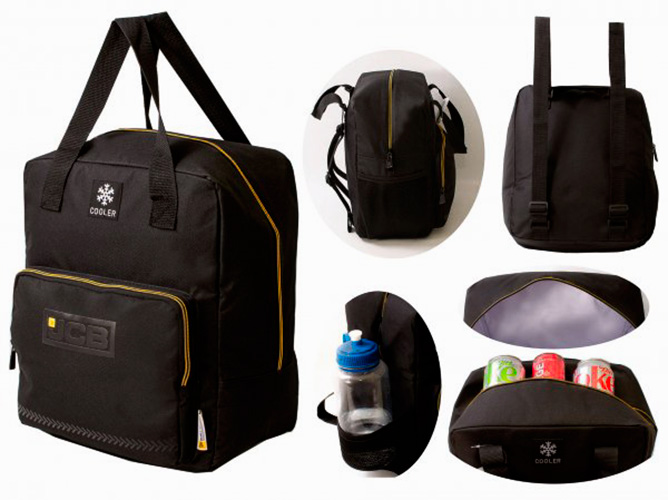 JCB Sac isotherme, sac à déjeuner, sac de voyage, poignée de transport