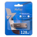 Clé USB 128Go à double interface Type-C + USB-3 NETAC U782C