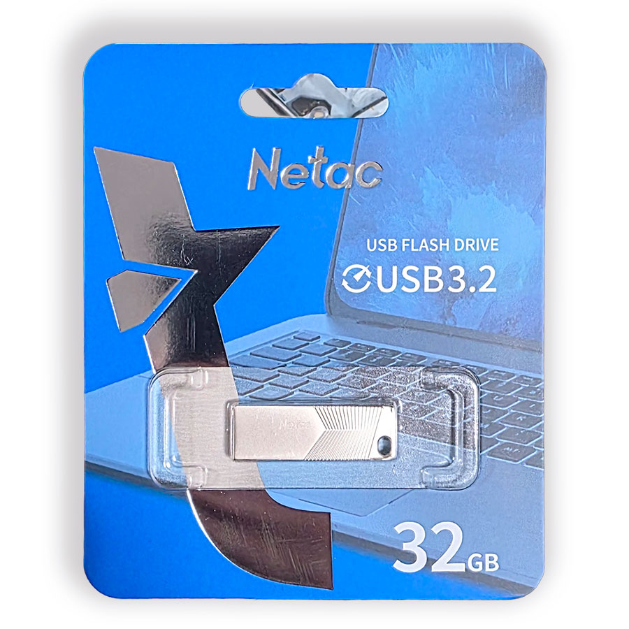 CLE USB 32GO NETAC Métallique UM1 usb 3.2