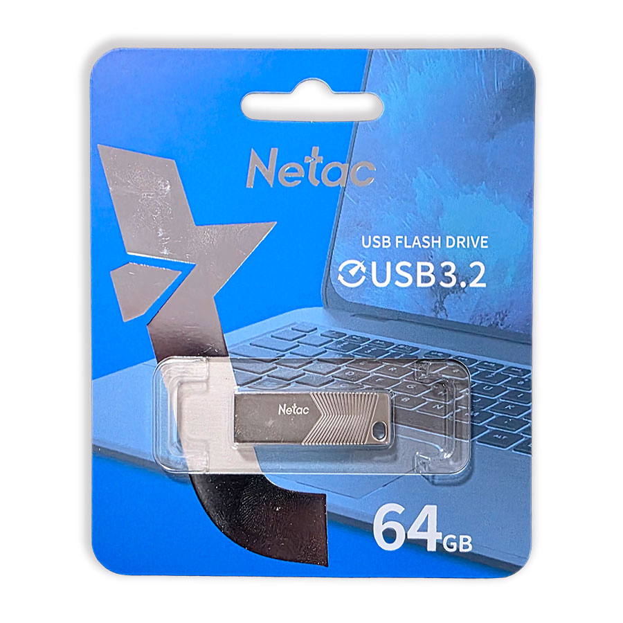 CLE USB 64GO NETAC Métallique UM1 usb 3.2