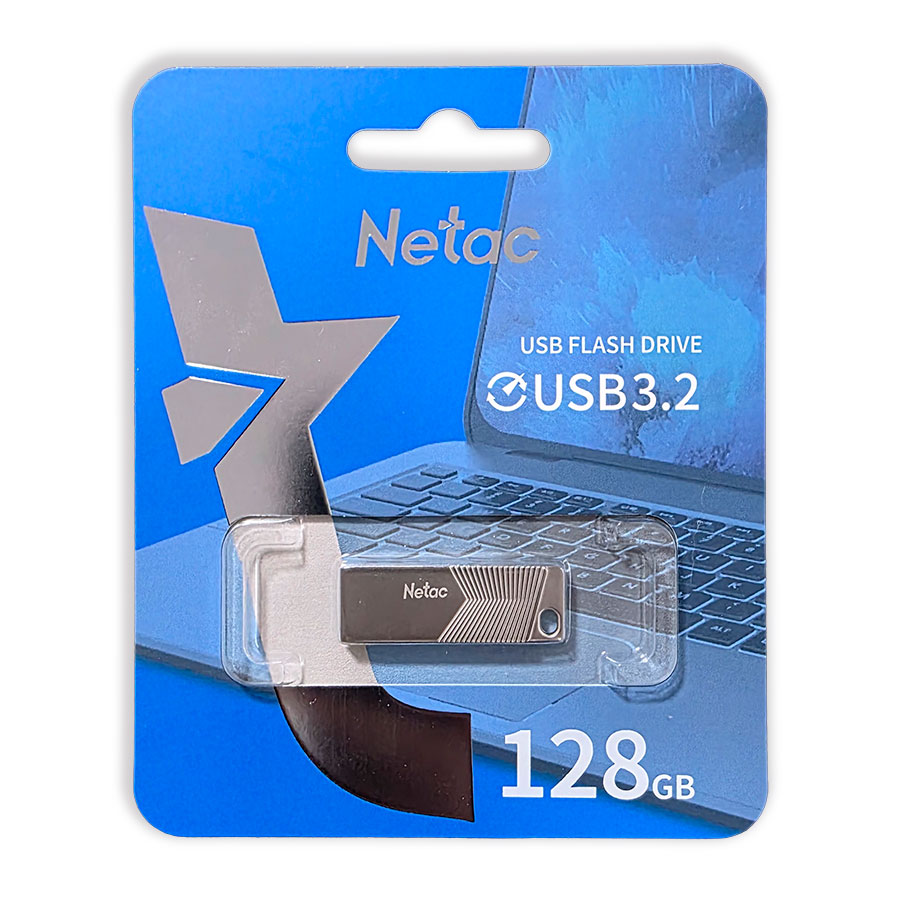 CLE USB 128GO NETAC Métallique UM1 usb 3.2