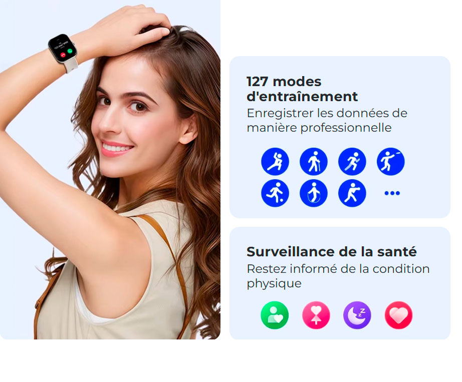 HAYLOU S6 Smart Watch - Montre connectée