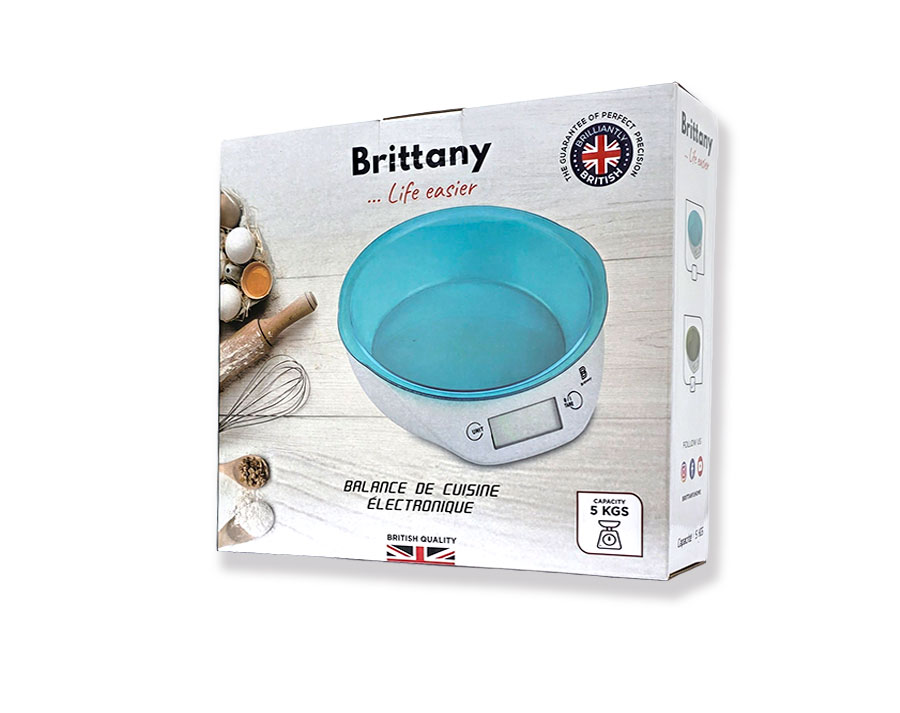 Balance de cuisine électronique avec Bol Brittany 5Kg