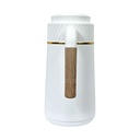Thermos 1L, Chaud & Froid, Blanc Brittany motif