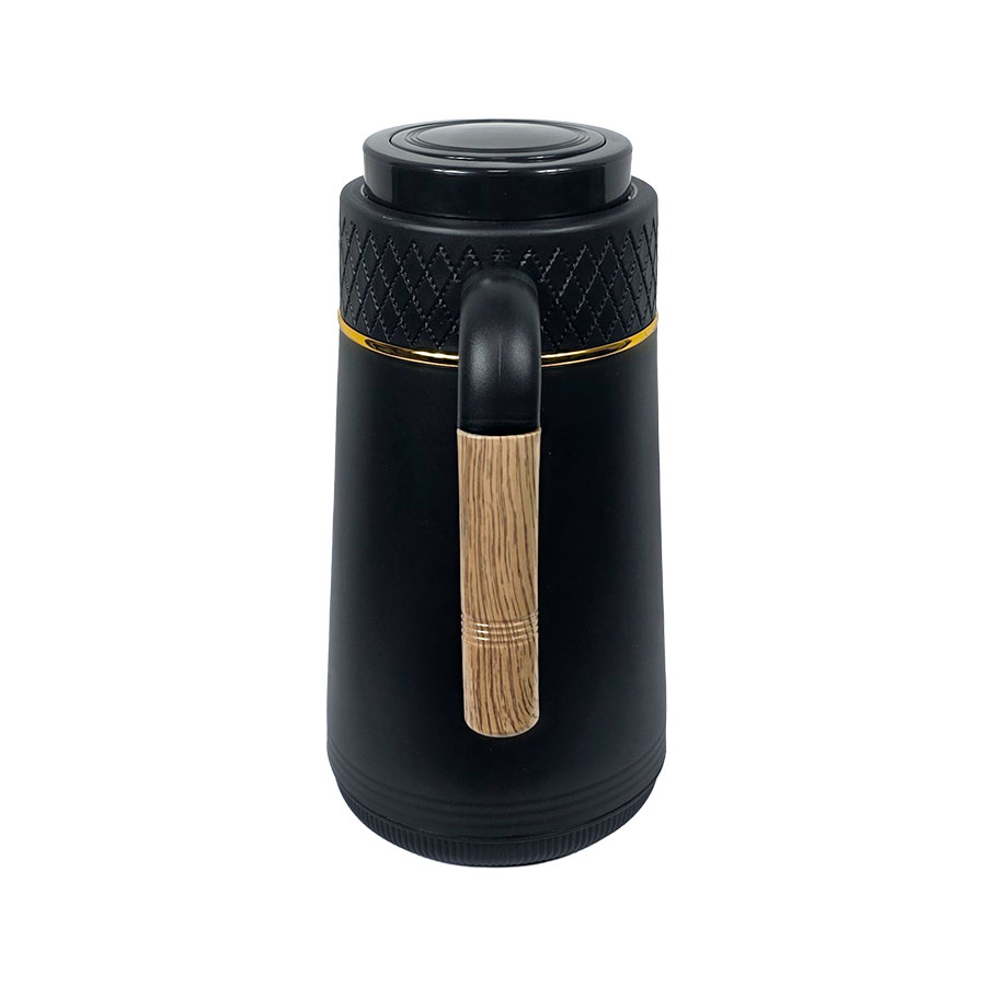 Thermos 1L, Chaud & Froid, Blanc Brittany motif