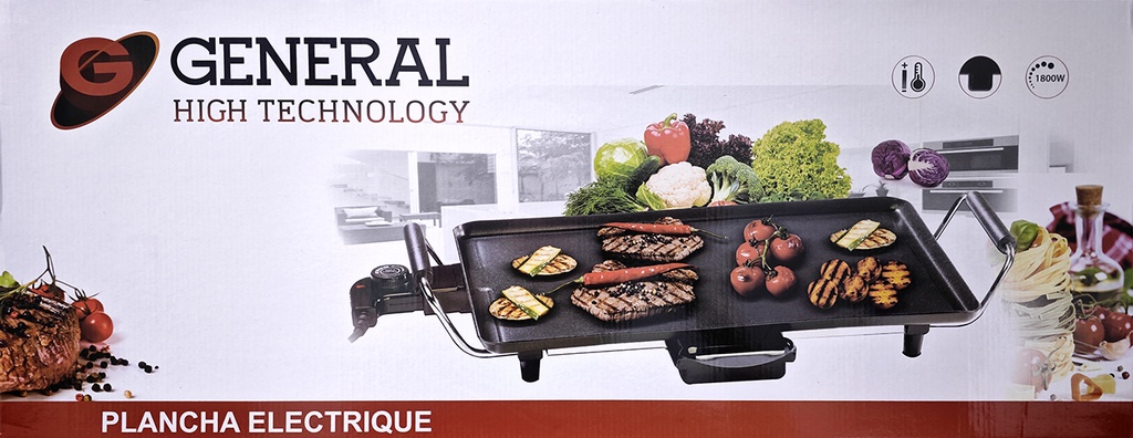 General Plancha électrique 68*29cm (XH-2000W)
