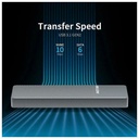 hiksemi Boitier disque dur externe Nvme M.2 SATA SSD (HS-HUB-MD202)