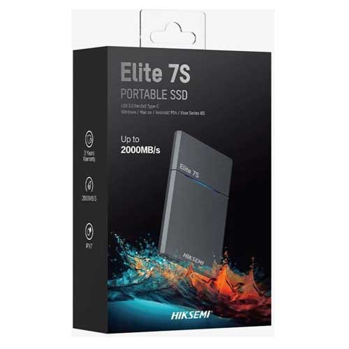 hiksemi Disque dur portable SSD Elite 7S Type-C 1To (HS-ESSD-ELITE7S-1T)