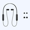 Sony Ecouteurs WI-C100 intra-auriculaires Bluetooth Noir