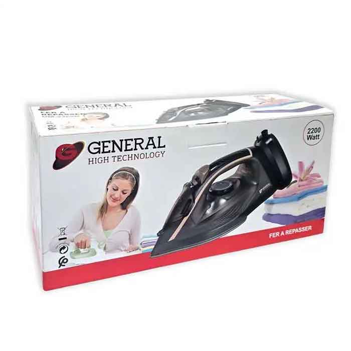 Fer à Repasser Sans Fil General DM-2268B Vapeur Noir 2200W