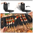 Machine à Panini General 1200W Gaufrier et Grill Électrique