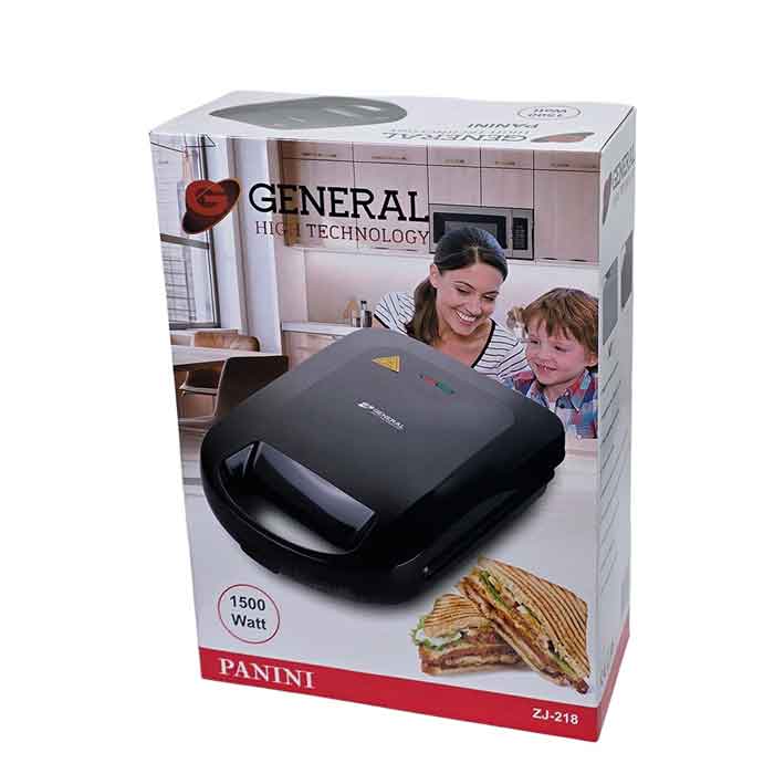Machine à Panini General ZJ-218 Grill Électrique 1500W