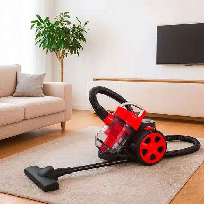 Aspirateur Sans Sac Luxus CleanPro Rouge 1000W