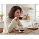 Service de 6 Tasses avec sous tasses café ou thé, Paris TEA