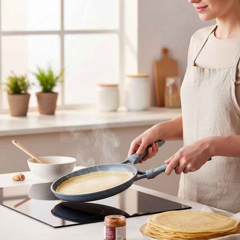 Pandiani Poêle crêpière 24cm antiadhésive