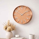 horloge-murale-rose-gold-effet-paillete-pandiani-bazarcom-maroc