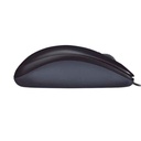 Profil de la souris ambidextre Logitech M90 noire