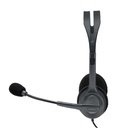 Casque stéréo Logitech H111 noir avec microphone réglable