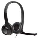 Casque USB Logitech H390 noir avec microphone antibruit
