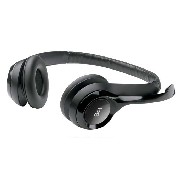 Casque USB Logitech H390 noir avec microphone antibruit
