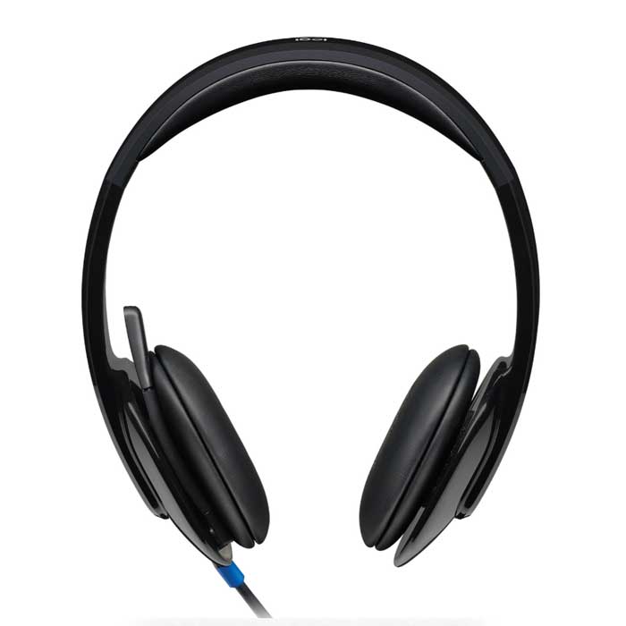 Casque USB Logitech H540 noir avec microphone antibruit