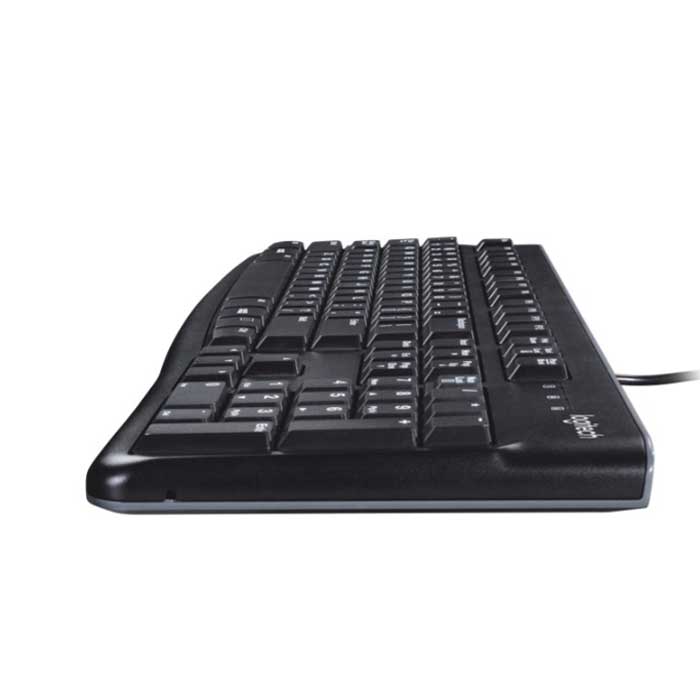 Clavier filaire Logitech K120 USB AZERTY noir avec pavé numérique